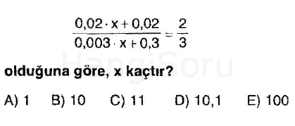 Soru 1