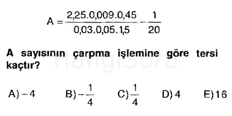 Soru 5