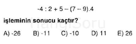 Soru 1