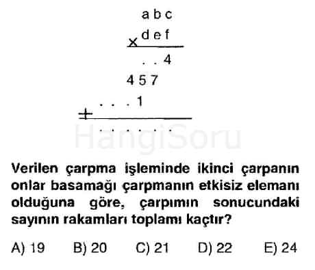 Soru 16