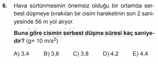 Soru 6