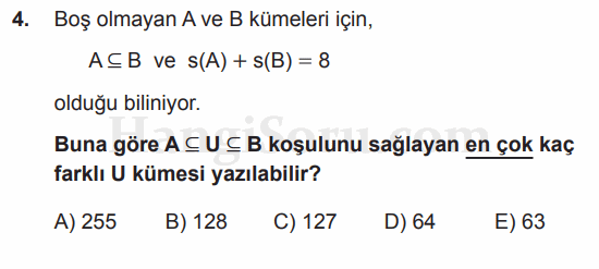 Soru 4