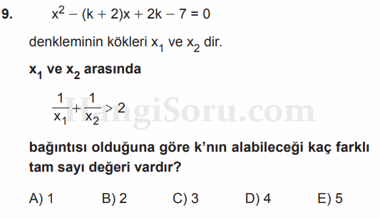 Soru 9