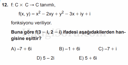 Soru 12