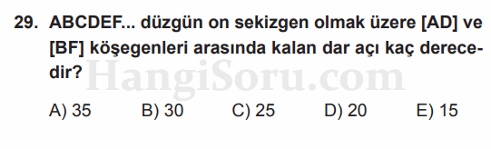 Soru 29