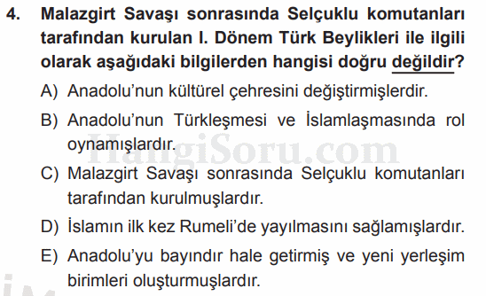 Soru 4
