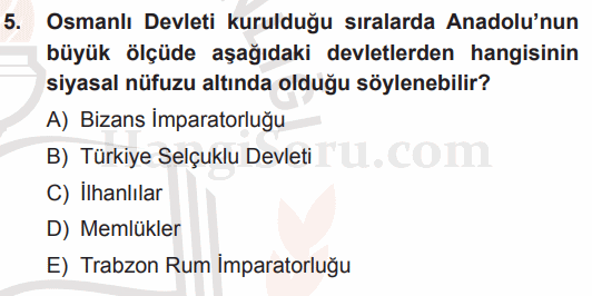 Soru 5