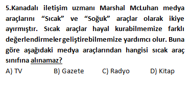 Soru 5