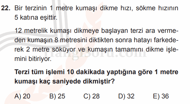 Soru 22