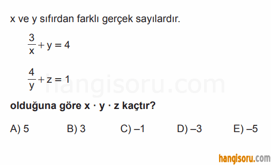 Soru 3