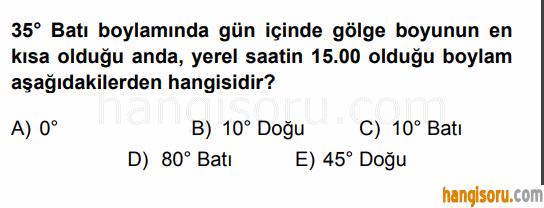 Soru 5