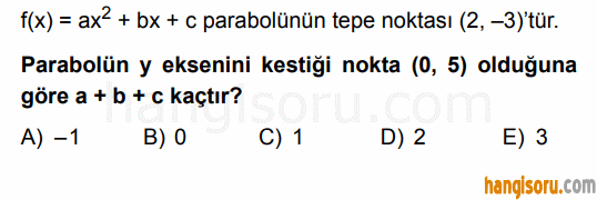 Soru 1