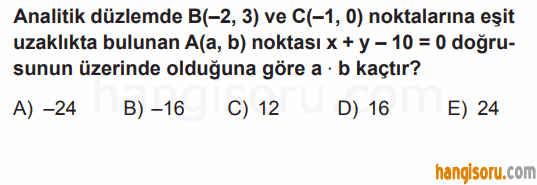 Soru 10