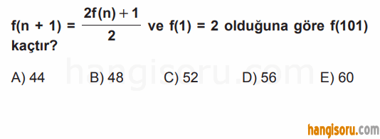 Soru 1