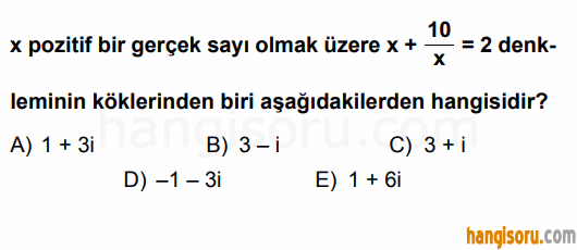 Soru 12