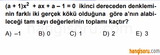 Soru 1