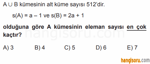 Soru 7