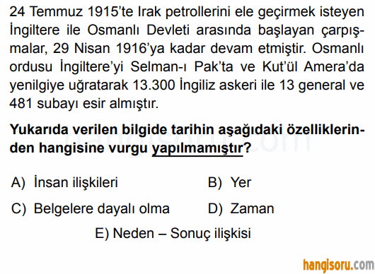 Soru 1