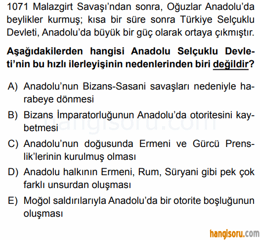 Soru 1