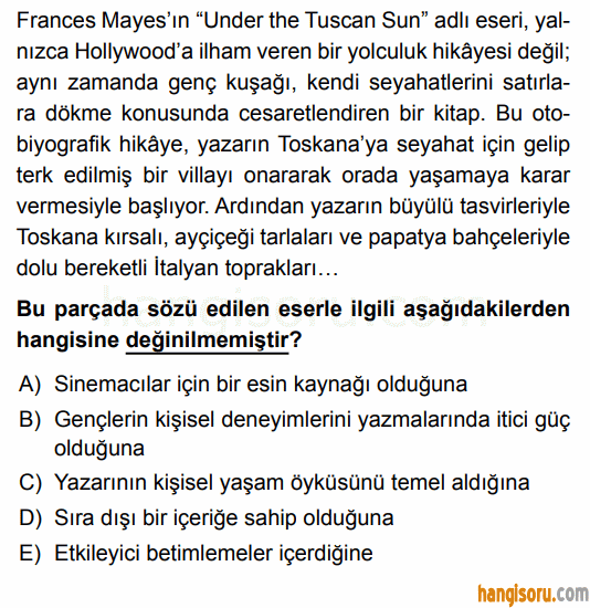 Soru 1