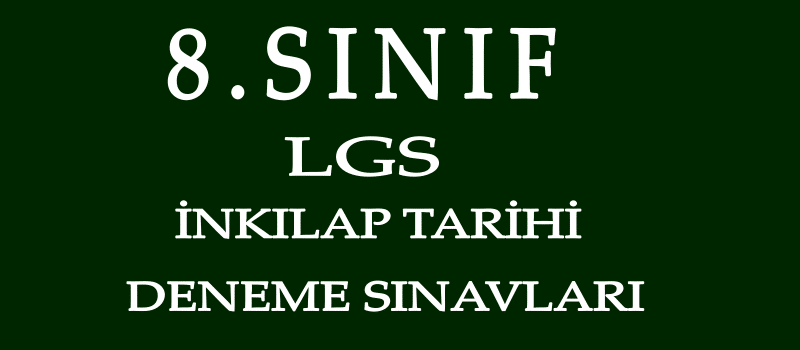 8sinif lgs inkilap tarihi deneme sinavi pdf