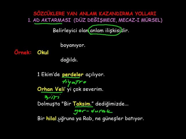 ad aktarmasi ornekleri