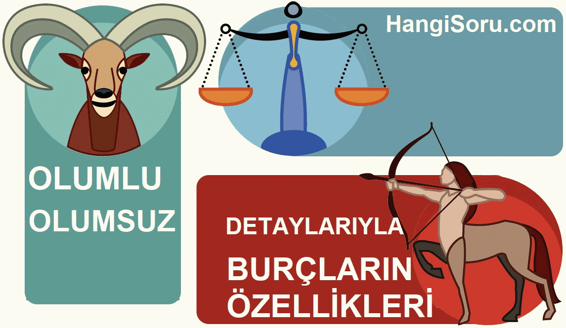 burclarin ozellikleri nelerdir