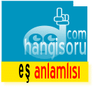 eş anlamlısı