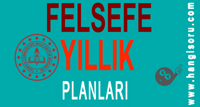 Felsefe Yıllık Planları