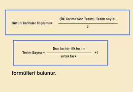 Terim sayısı nedir? Terim sayısı ve terimler toplamı nasıl bulunur? -  CevapBizde