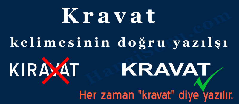 kravat nasil yazilir