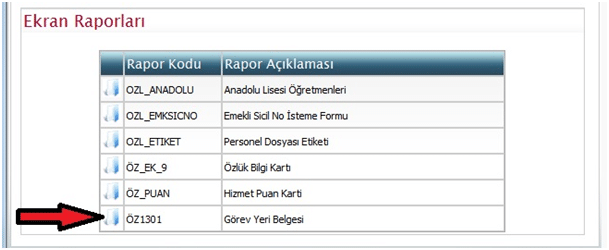 Mebbİs görev yeri belgesi 2019