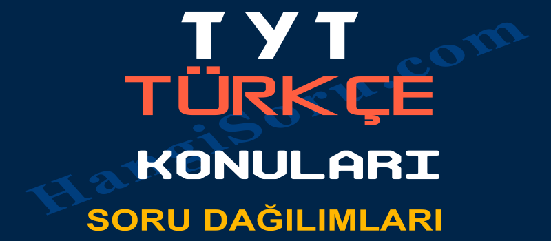 tyt turkce konulari