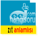 zıt anlamlısı